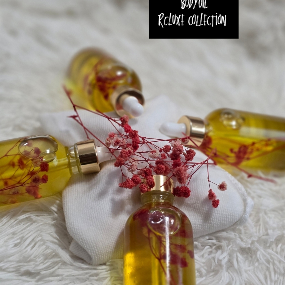 RCLuxe Collection Body Oil with Gold Accents